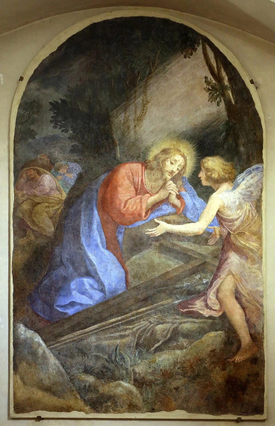 Apparizione dell'angelo a Gesù nell'orto del Getsemani - Museo dell'Opera di Santa Croce (Firenze)